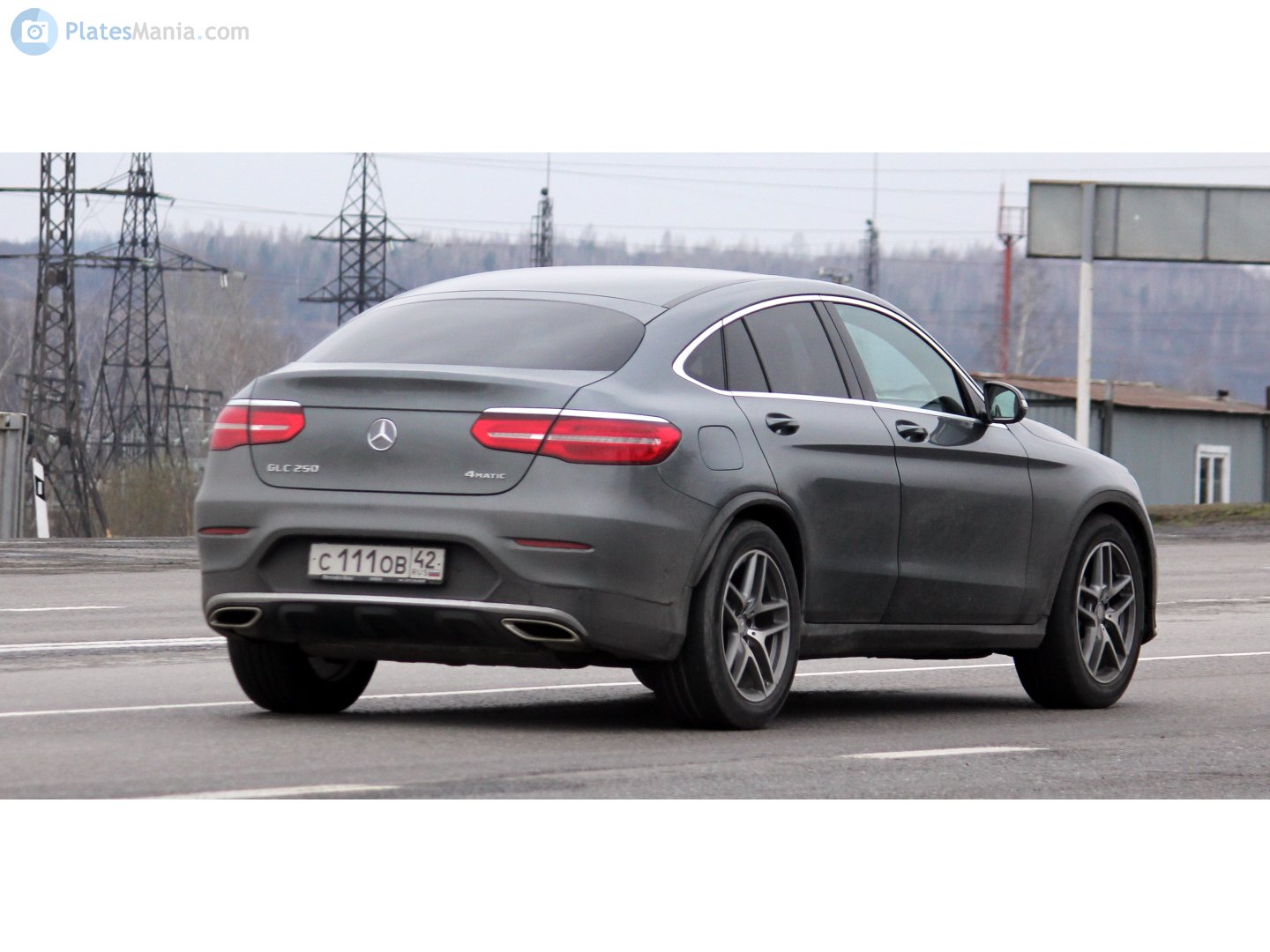 с 111 ов 42, Mercedes-Benz GLC-Klasse 1st gen Coupé (C253), 2016–2019