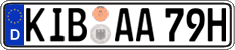 German license plate, Plates for oldtimers (type 