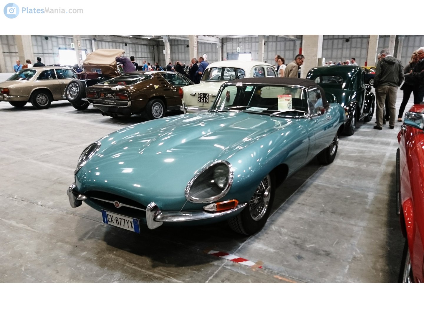 EK 877 YX, Jaguar E-Type 