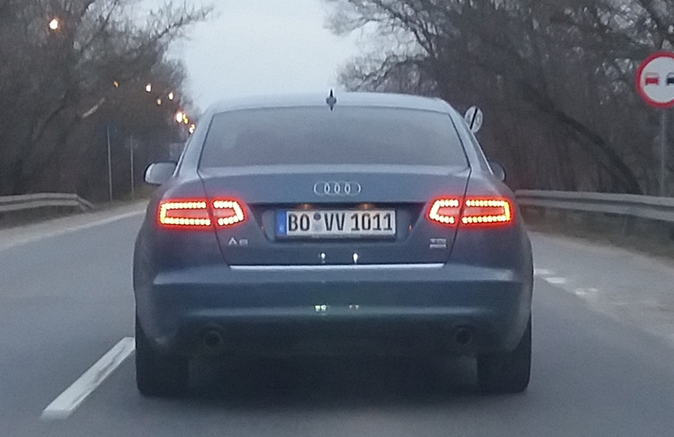 BO VV 1011, Audi A6 3rd gen Sedan (C6/4F2), 2004–2011