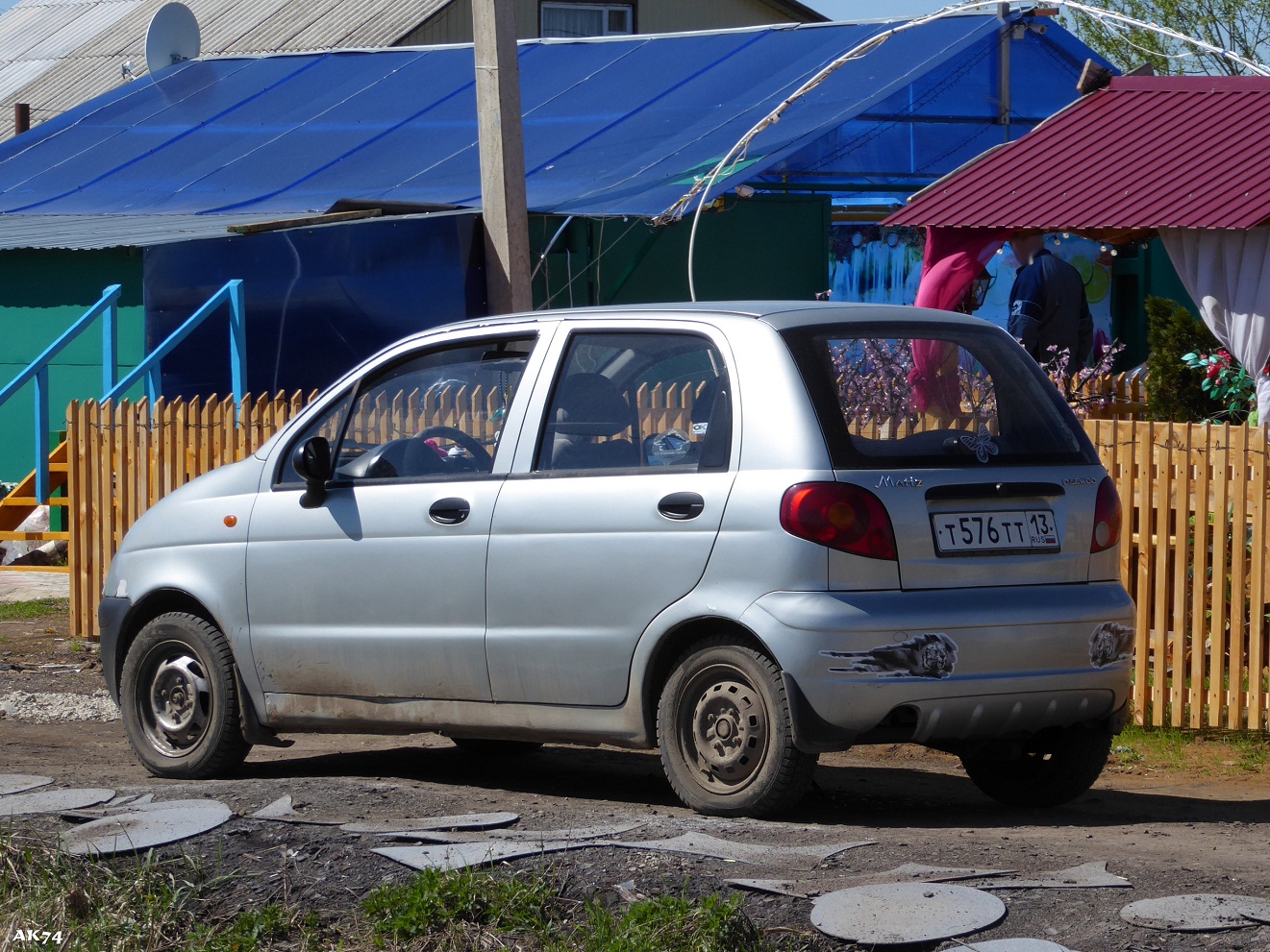 т 576 тт 13, Daewoo Matiz 1st gen (M150), facelift, 2000­–2011  (­–2015 for CIS-market)