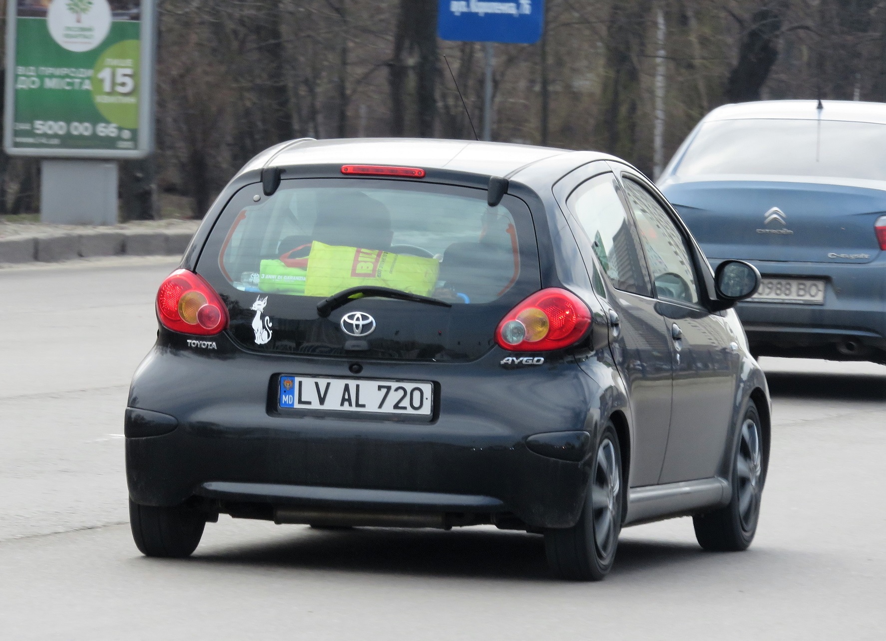 LV AL 720, Toyota Aygo 1st gen 5-door Hatch (AB10/AB20/AB30), 2005–2014
