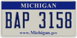 Michigan, АBC 1234