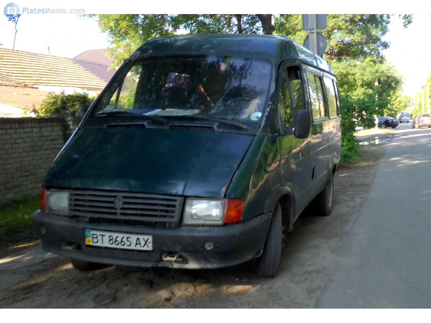 BT 8665 AX, GAZ 3221 ГАЗель 2-3221 Minibus, facelift, 2003–