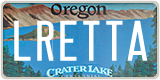Oregon, Vanity Plates