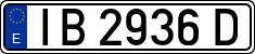 License plates of Spain, 1971 year series