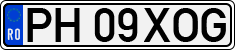 License plate of Romania, Regular plates