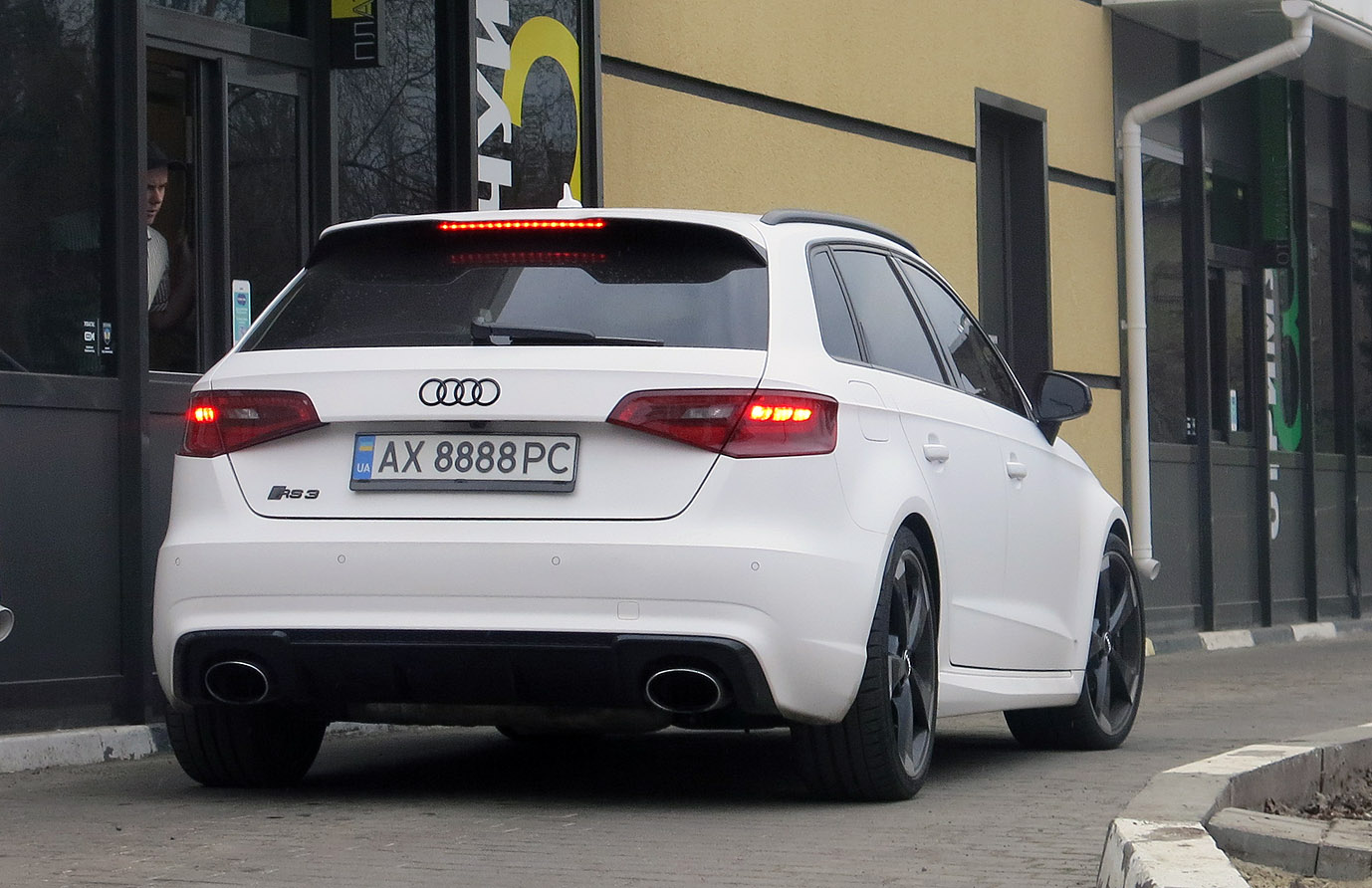 AX 8888 PC, Audi RS3 3rd gen Sportback (8VA/8VF), 2015–2017