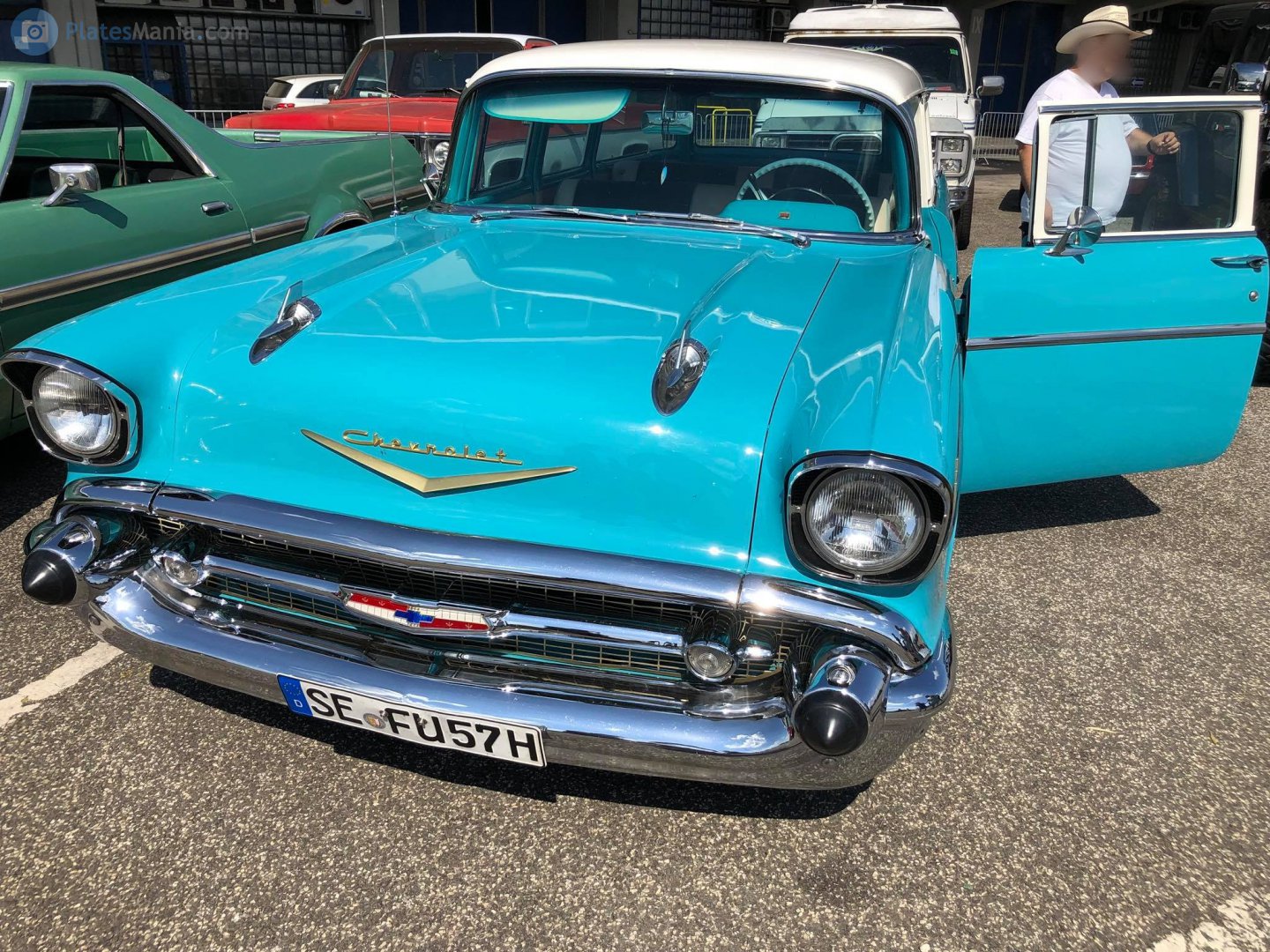SE FU 57 H, Chevrolet Townsman 1st gen 1957 (210/Bel Air) (2409/2419; A-body), 3rd facelift, 1956–1957