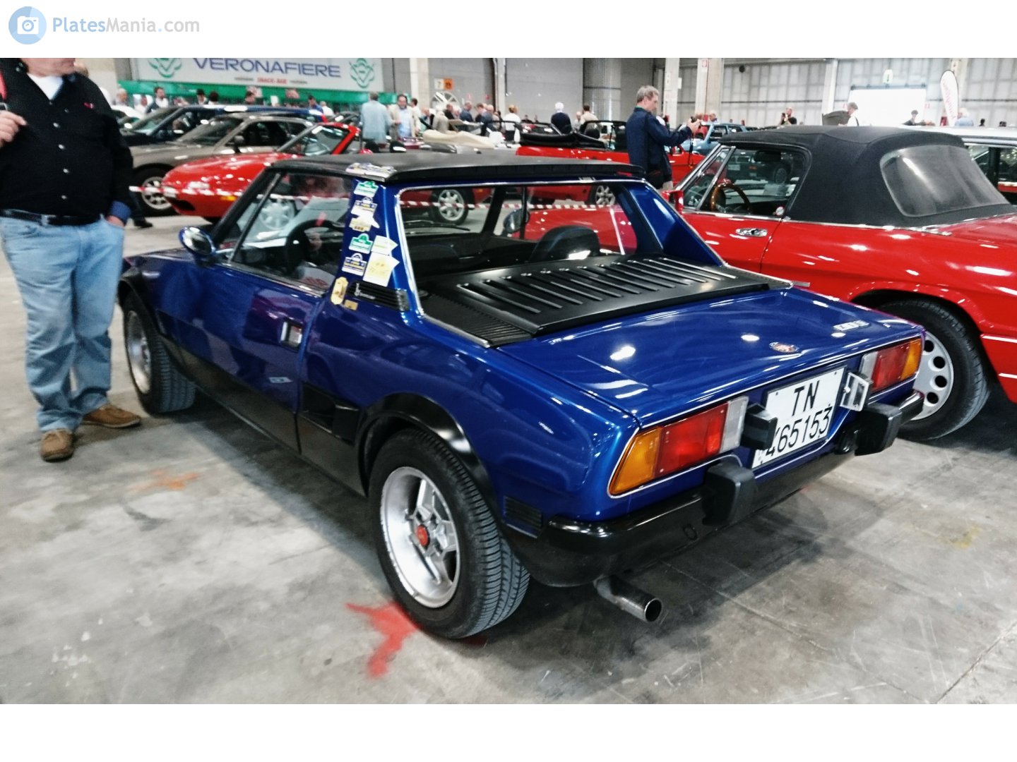 TN 465153, FIAT Bertone X1/9 1st gen (128), 1972–1989