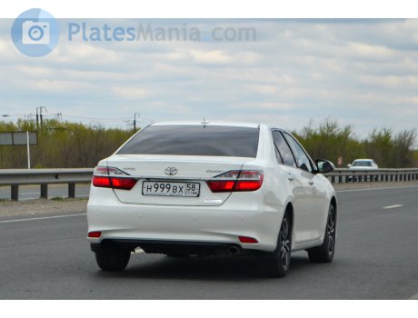 н999вх58, Toyota Camry
