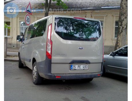 25 PE 493, Ford Transit Custom