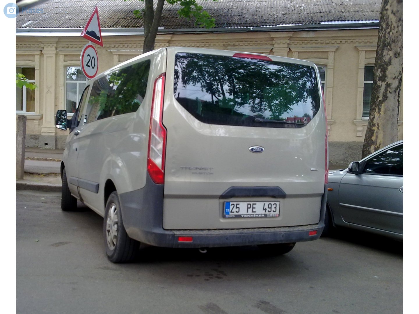 25 PE 493, Ford Transit Custom 1st gen (V362; Global-market), 2012–2023