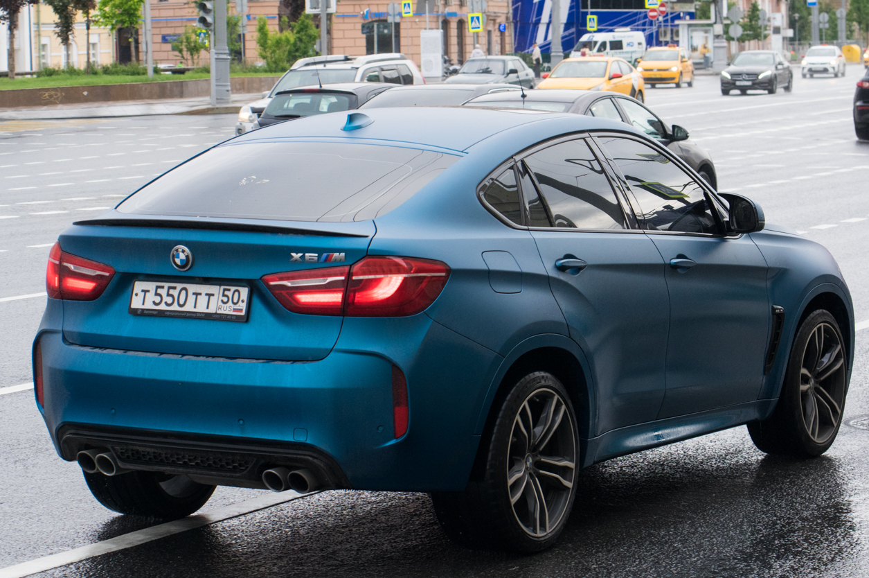 т 550 тт 50, BMW X6M 2nd gen (F86), 2015–2019