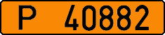 License plate Belarus, Foreign citizens and enterprises