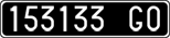 License plate of Italy, Cars (1927 year series)
