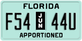 Florida, Apportioned (A12 34B)
