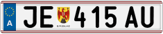 License plate of Austria, Regular plates