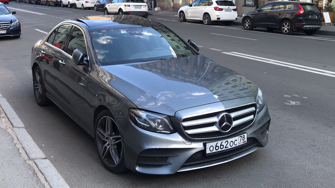 о 662 ос 78, Mercedes-Benz E-Klasse 5th gen Sedan (V213/W213), 2016­–2020