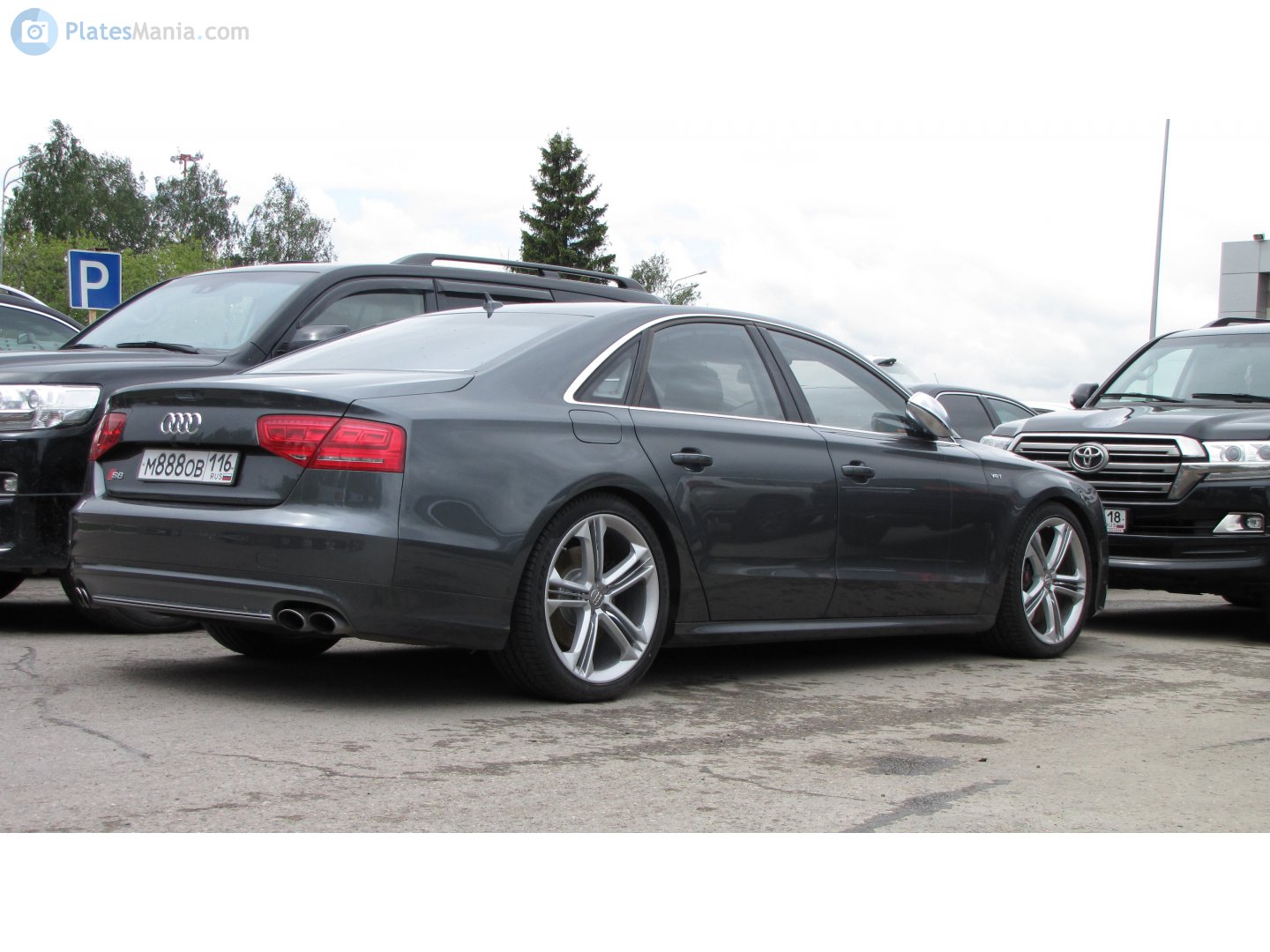м 888 ов 116, Audi S8 3rd gen (D4/4H), facelift, 2013–2017