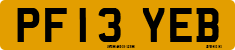 License plate of the United Kingdom, 2001 year system