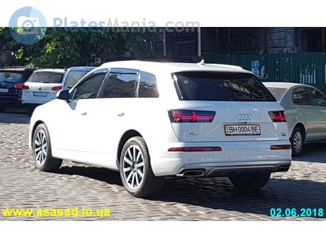 BH 0004 BE, Audi Q7