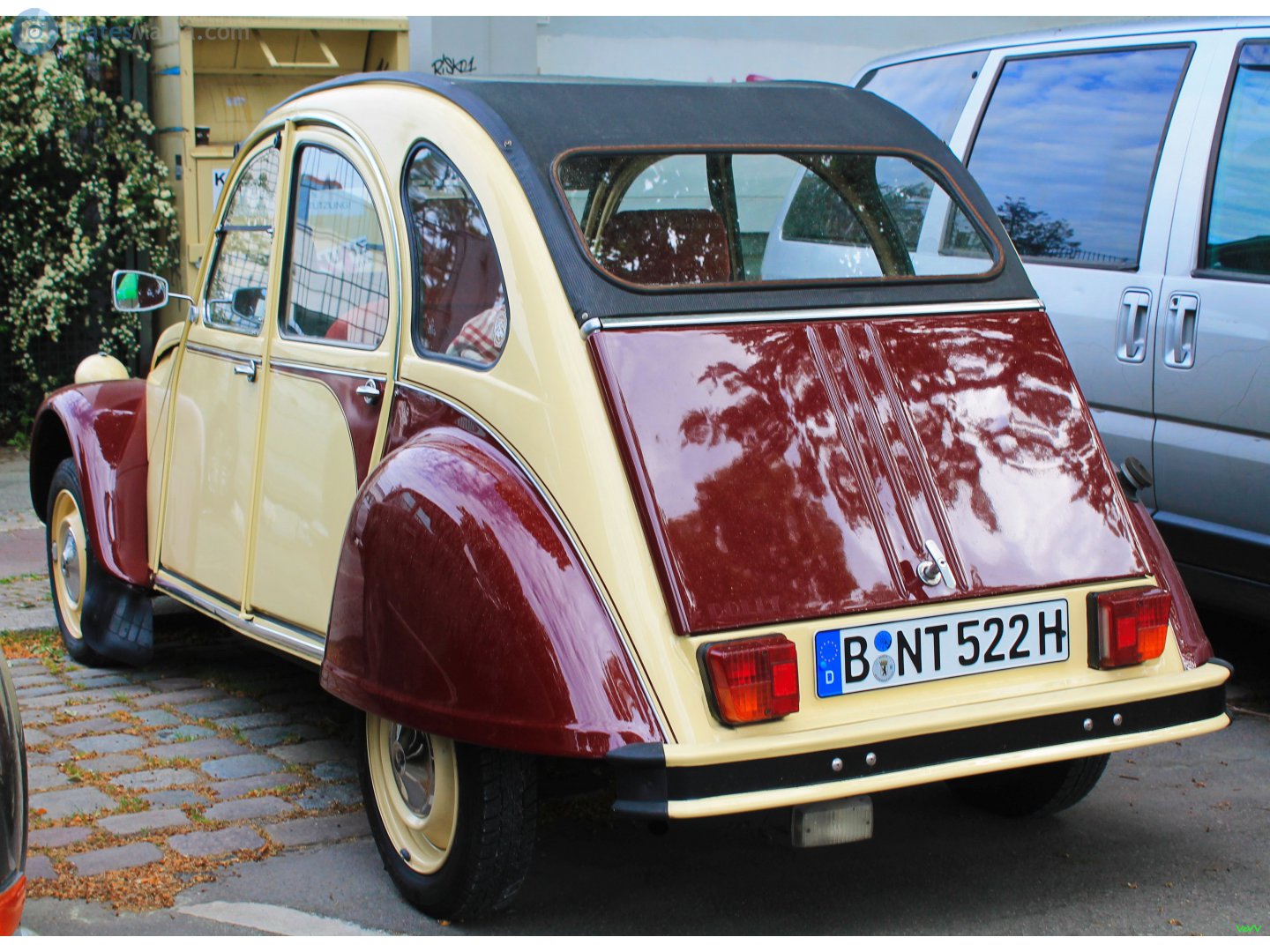 B NT 522 H, Citroёn 2CV 1st gen Sedan, 1949–1990