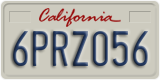 California, Passenger Car (1ABC234)