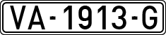License plates of Spain, 1971 year series