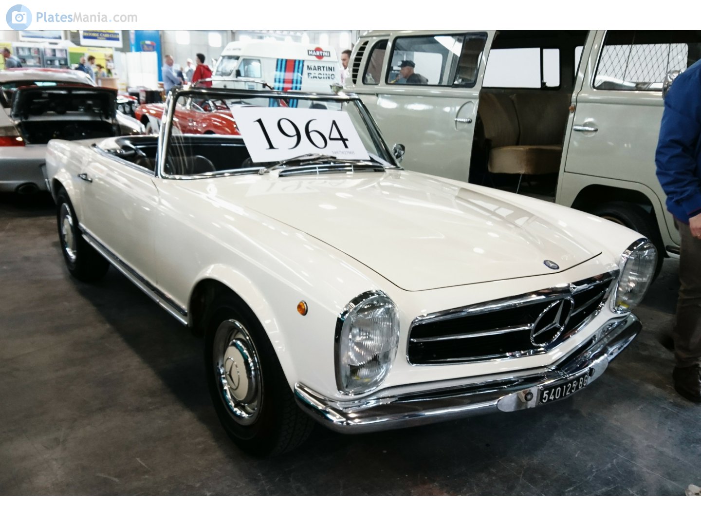 BG 540125, Mercedes-Benz SL-Klasse 2nd gen 230­–280 SL (W113), 1963–1971