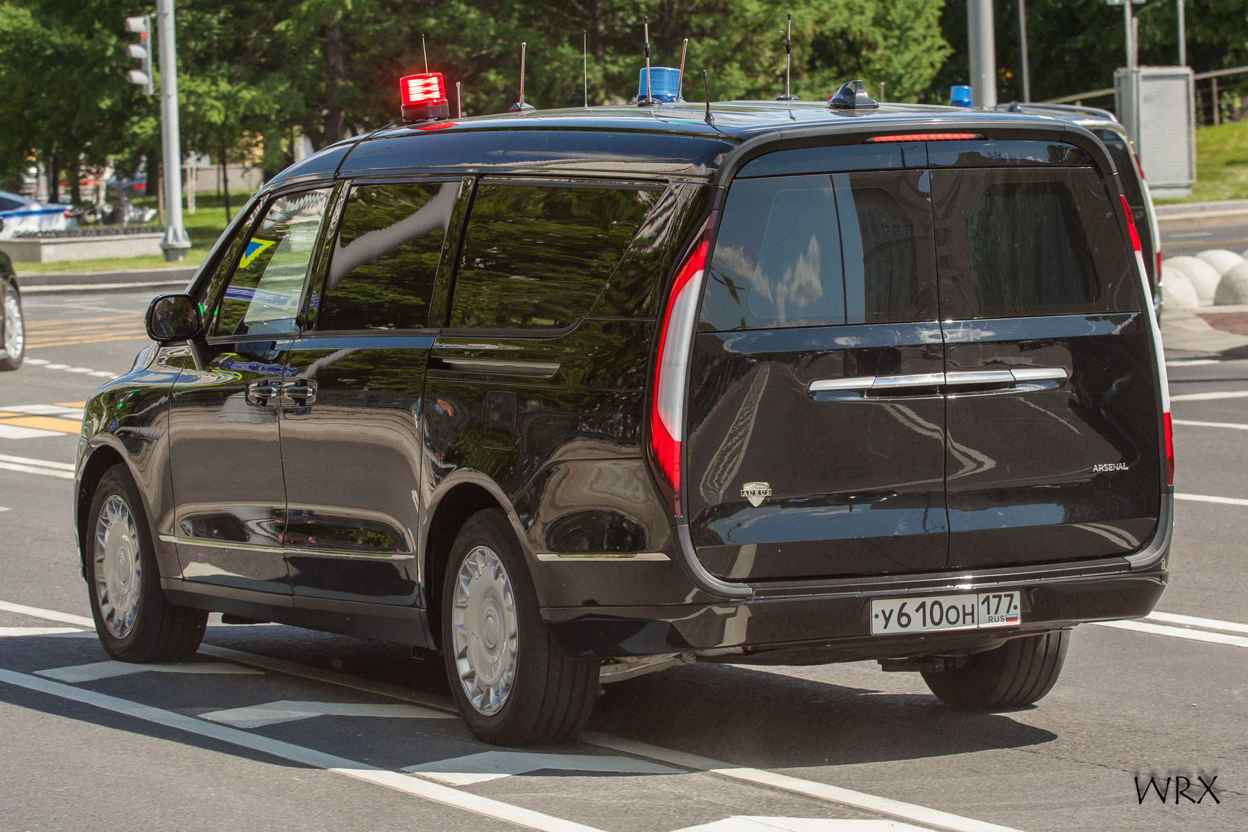 у 610 он 177, Aurus Arsenal 4125, 2018–