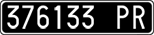 License plate of Italy, Cars (1927 year series)