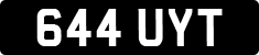 License plate of the United Kingdom, 1932 year system