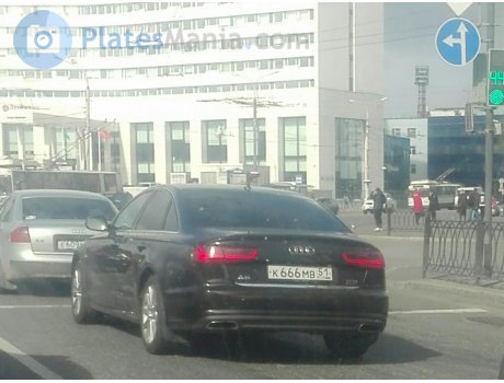 к666мв51, Audi A6