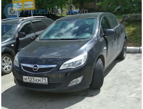 м123км71, Opel Astra