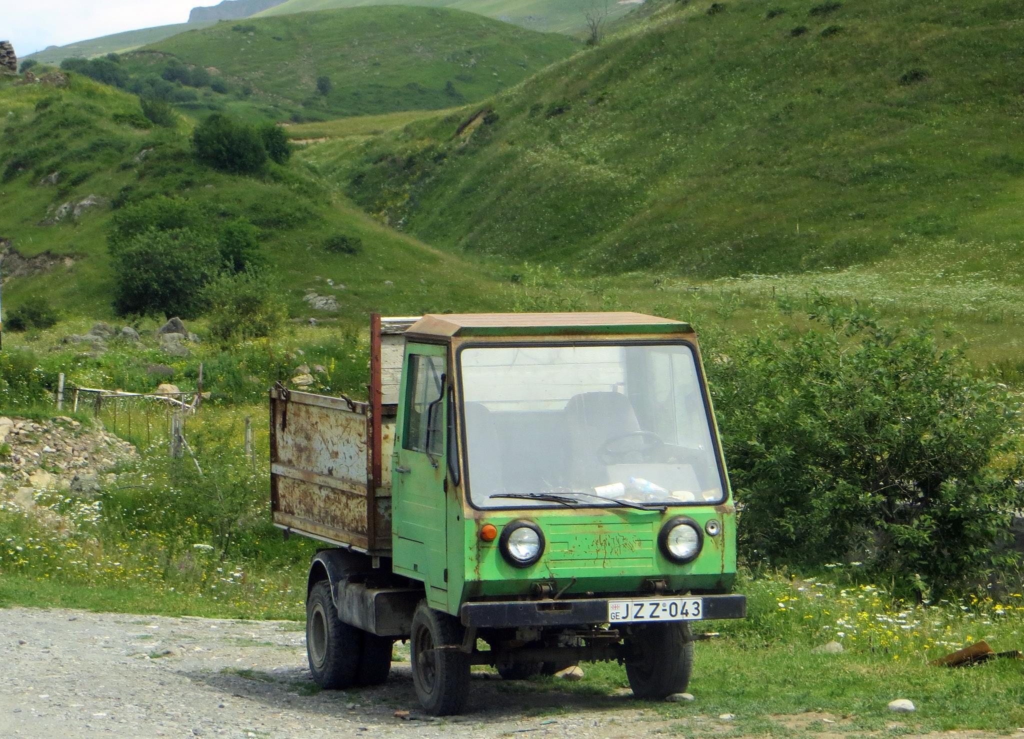 JZZ-043, Multicar (ADE-Werk / Fahrzeugwerk Waltershausen) M25 1978–1992