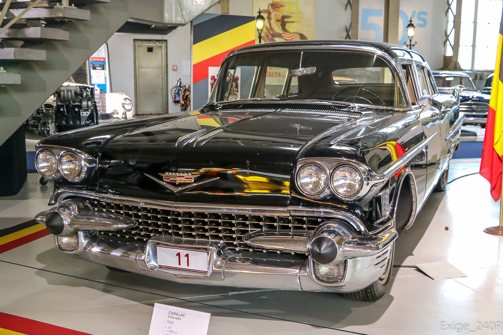 11, Cadillac Eldorado 3rd gen 1957 2-door Hardtop Coupé (6237; C-body), 1956–1957