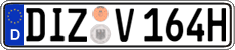 German license plate, Plates for oldtimers (type 