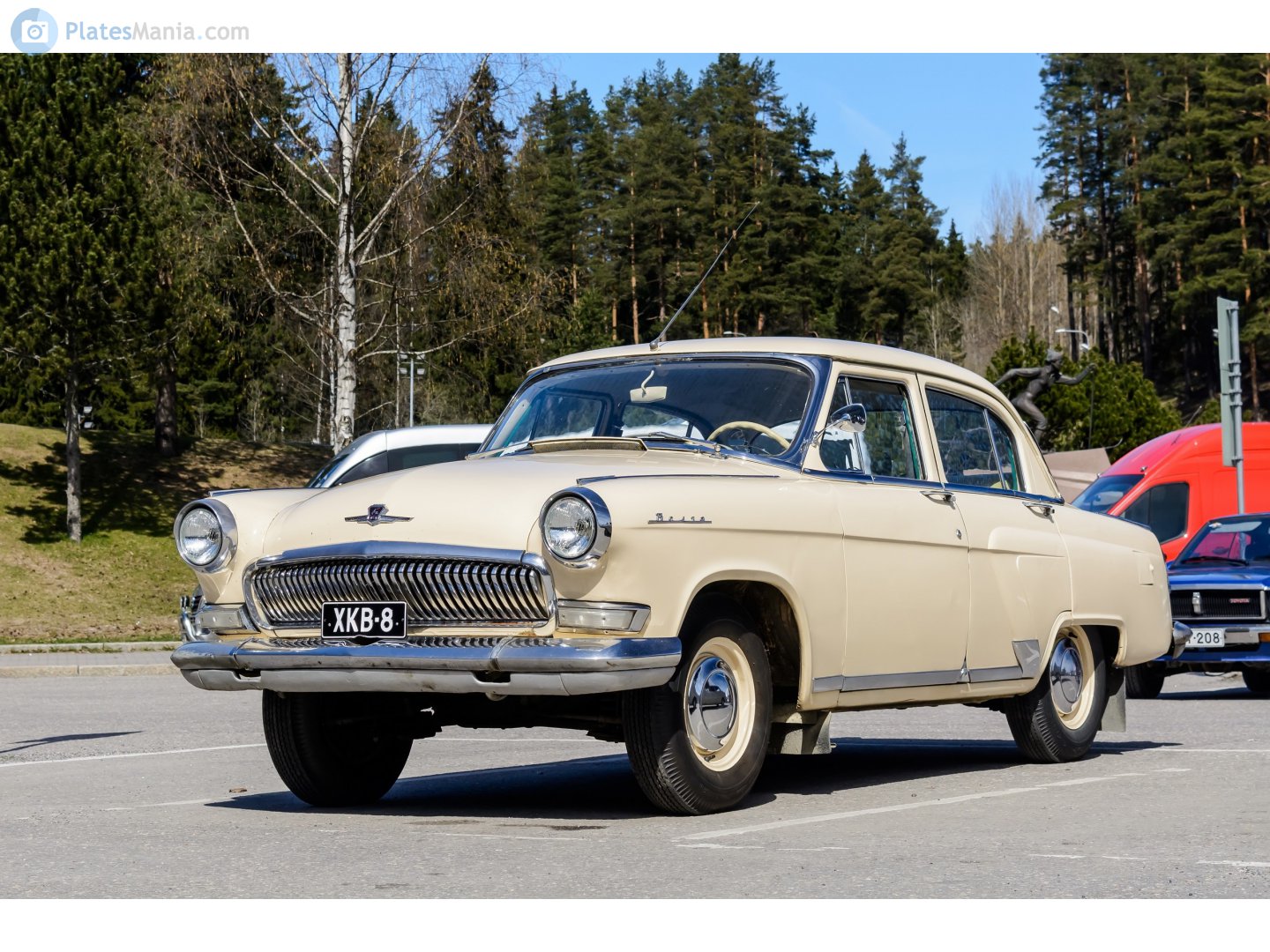 XKB-8, GAZ 21 Волга 3rd series, 1962­–1970