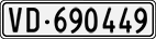 License plate of Switzerland, Cars