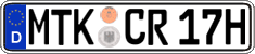 German license plate, Plates for oldtimers (type 