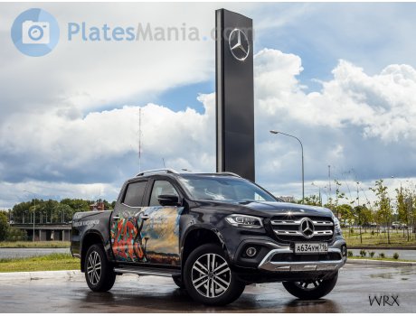 а634ум716, Mercedes-Benz X-Klasse