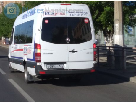 в988сн134, Mercedes-Benz Sprinter
