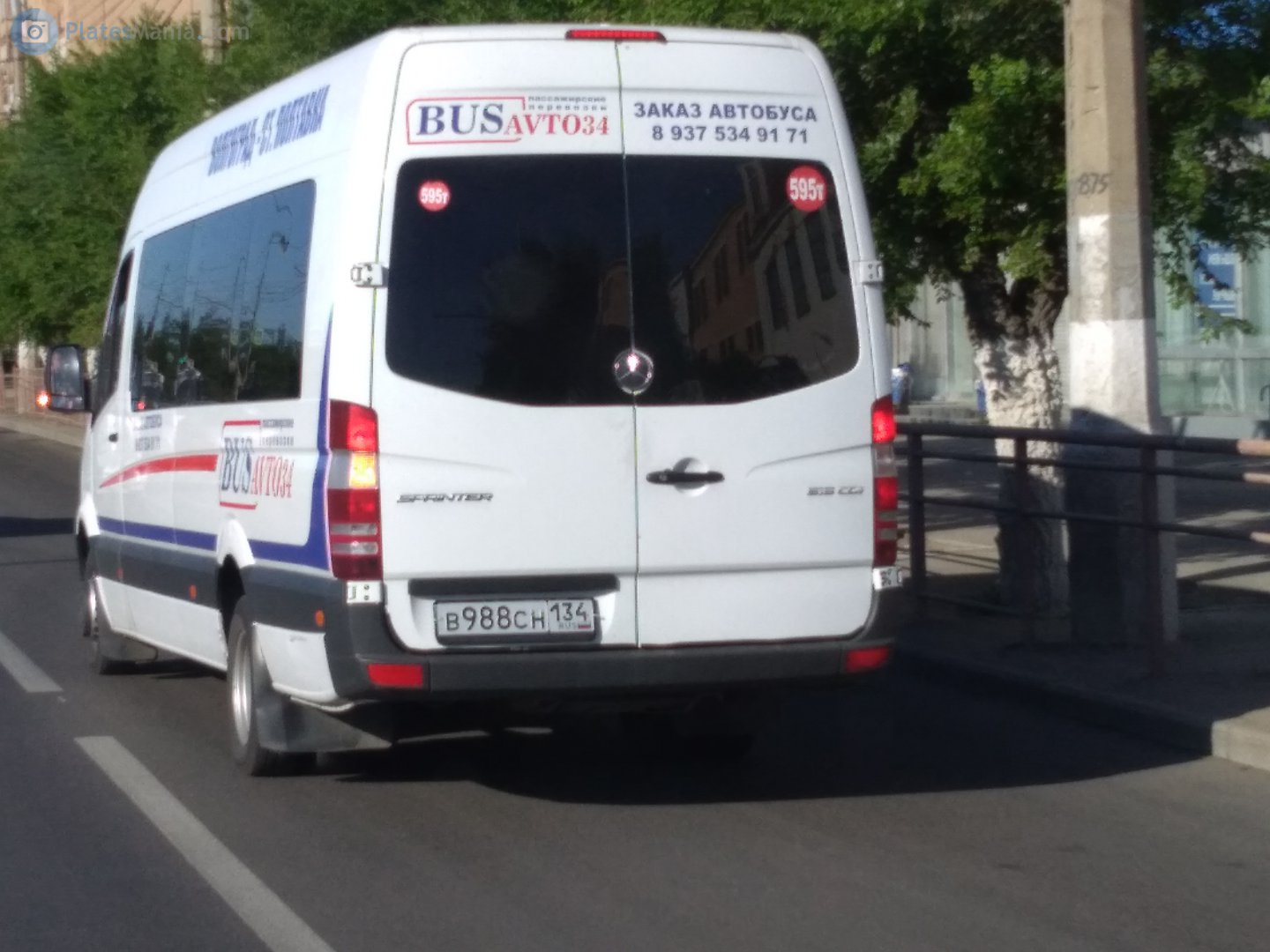 в 988 сн 134, Mercedes-Benz Sprinter 2nd gen (W906), facelift, 2013–2018