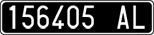License plate of Italy, Cars (1927 year series)