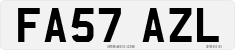 License plate of the United Kingdom, 2001 year system