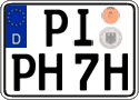 German license plate, Plates for oldtimers (type 