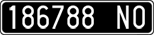 License plate of Italy, Cars (1927 year series)