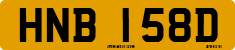 License plate of the United Kingdom, 1963 year system