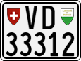 License plate of Switzerland, Motorcycles